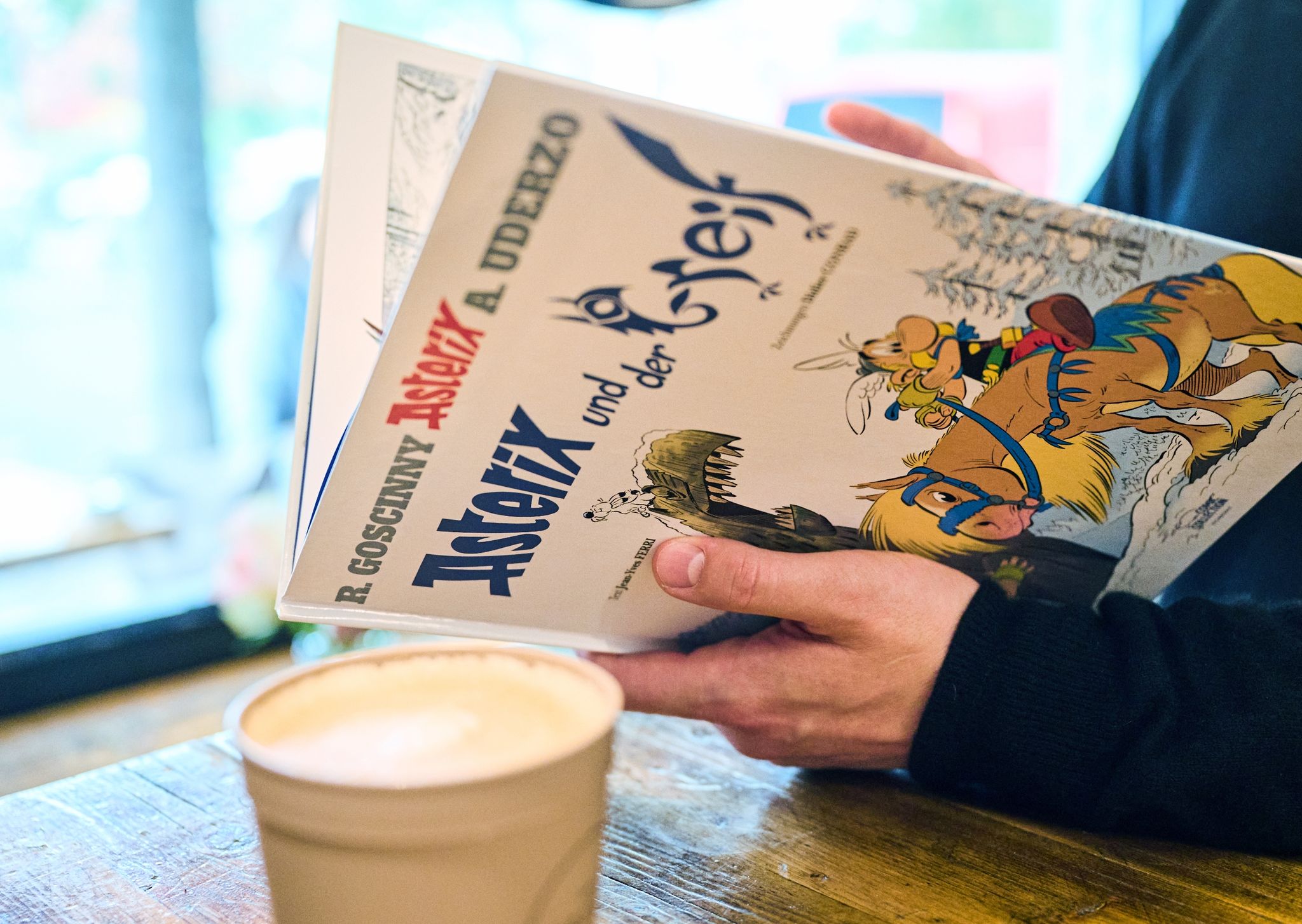 Keilerei in der Taiga: Asterix und Obelix schützen den Greif
