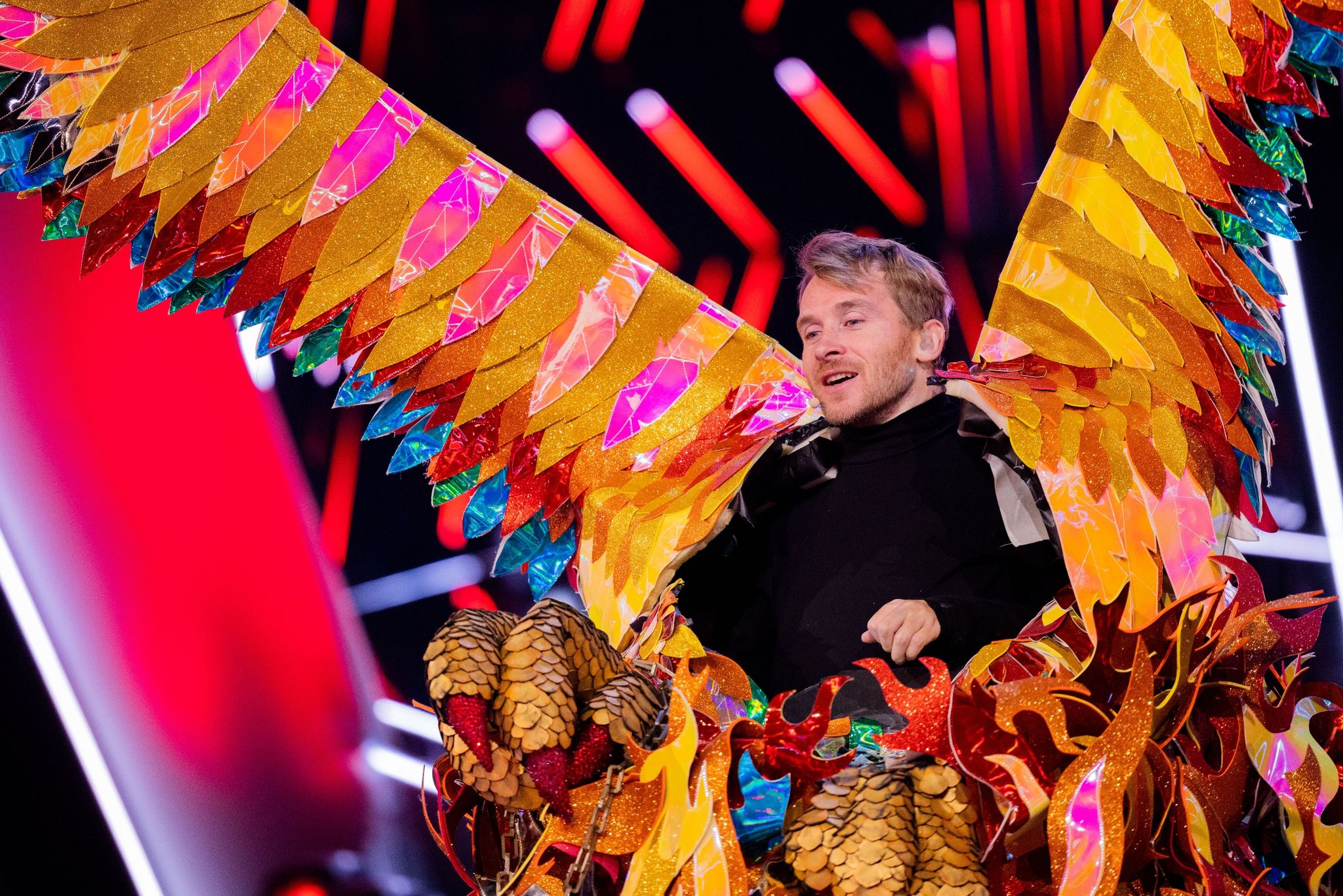 «Phönix» ist raus: Samuel Koch bei «Masked Singer» erraten