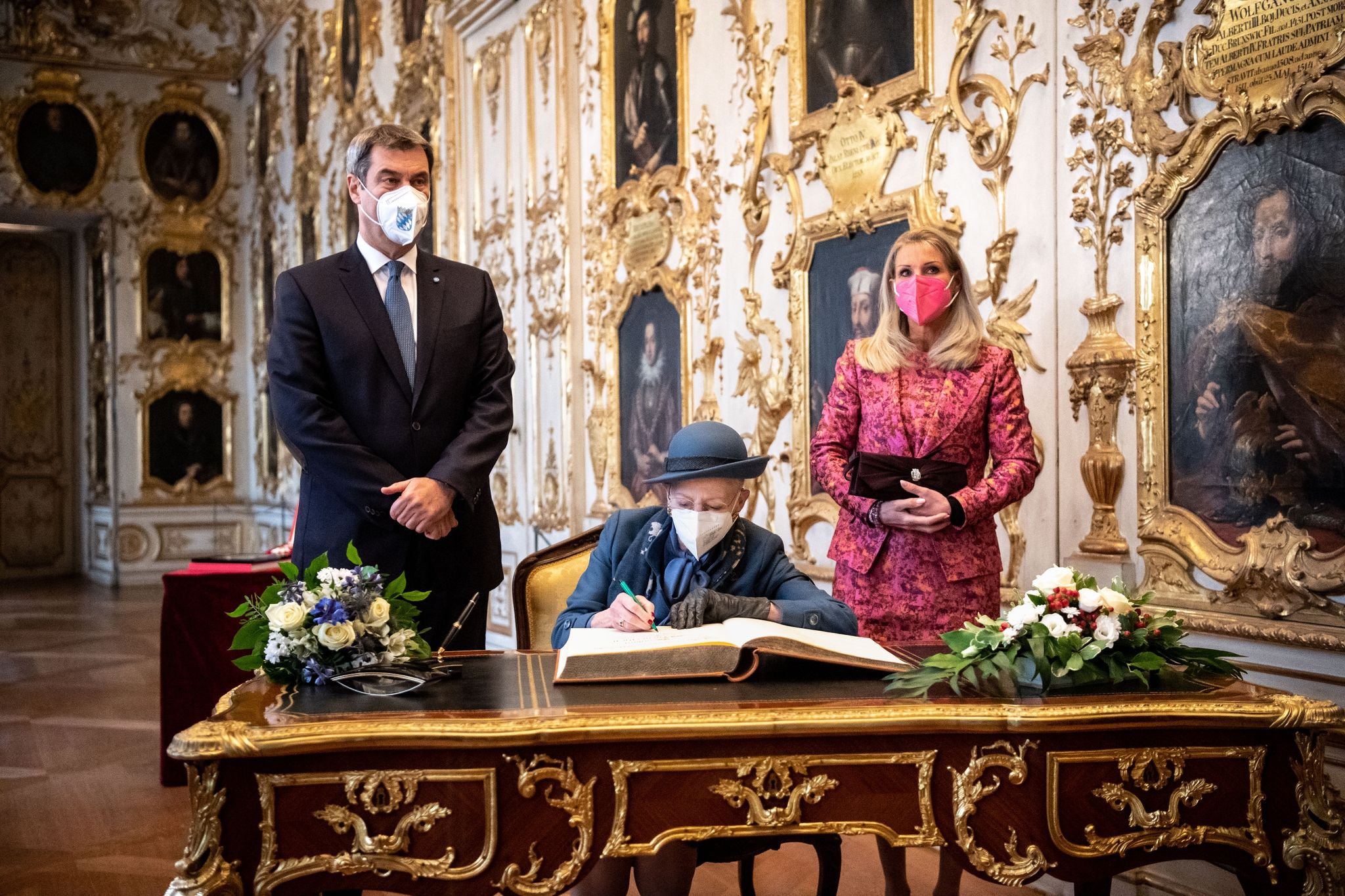Dänische Königin Margrethe II. setzt Besuch in München fort