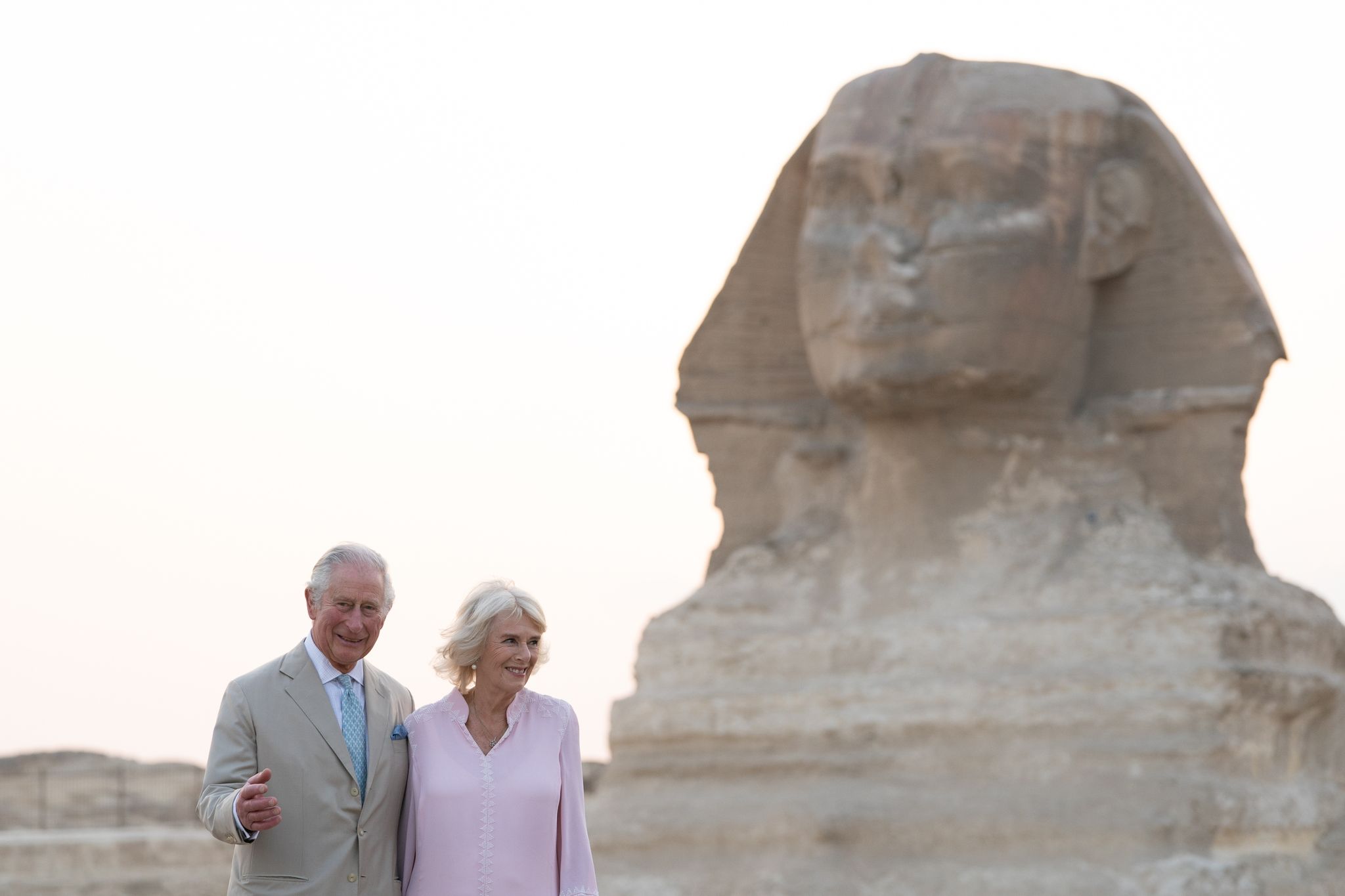 Charles und Camilla in Ägypten