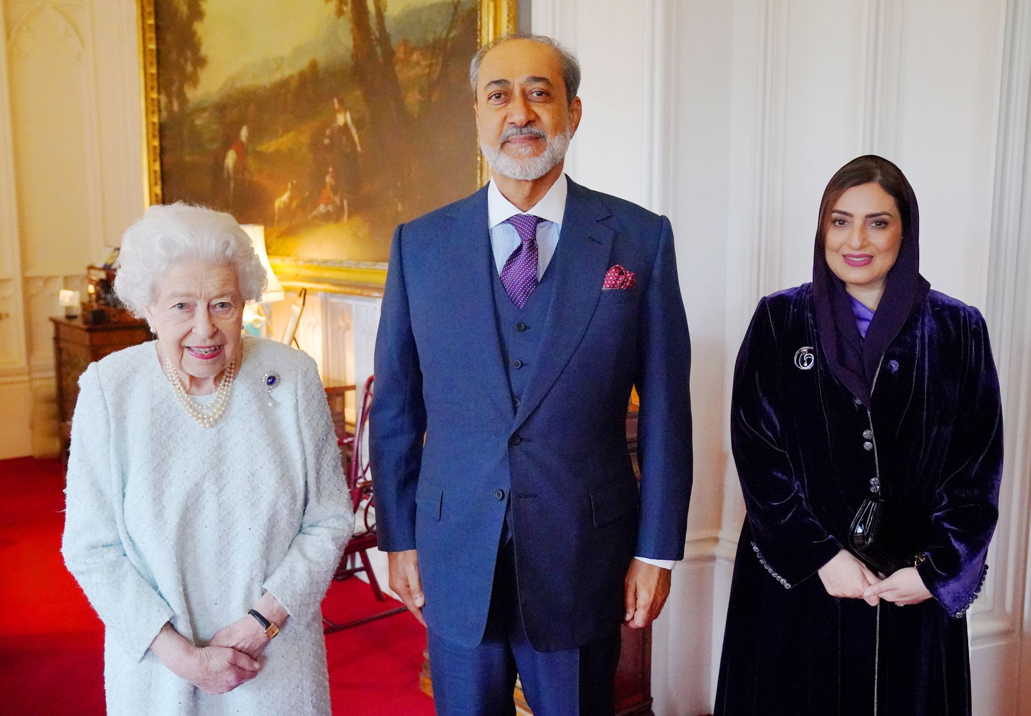 Trotz Omikron: Queen empfängt Sultan von Oman persönlich