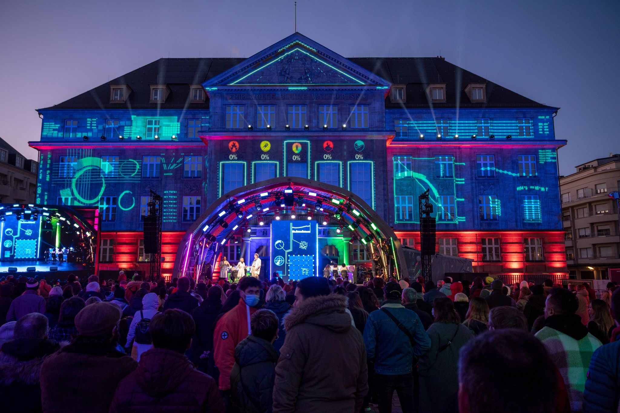 Esch eröffnet Festjahr als Kulturhauptstadt 2022
