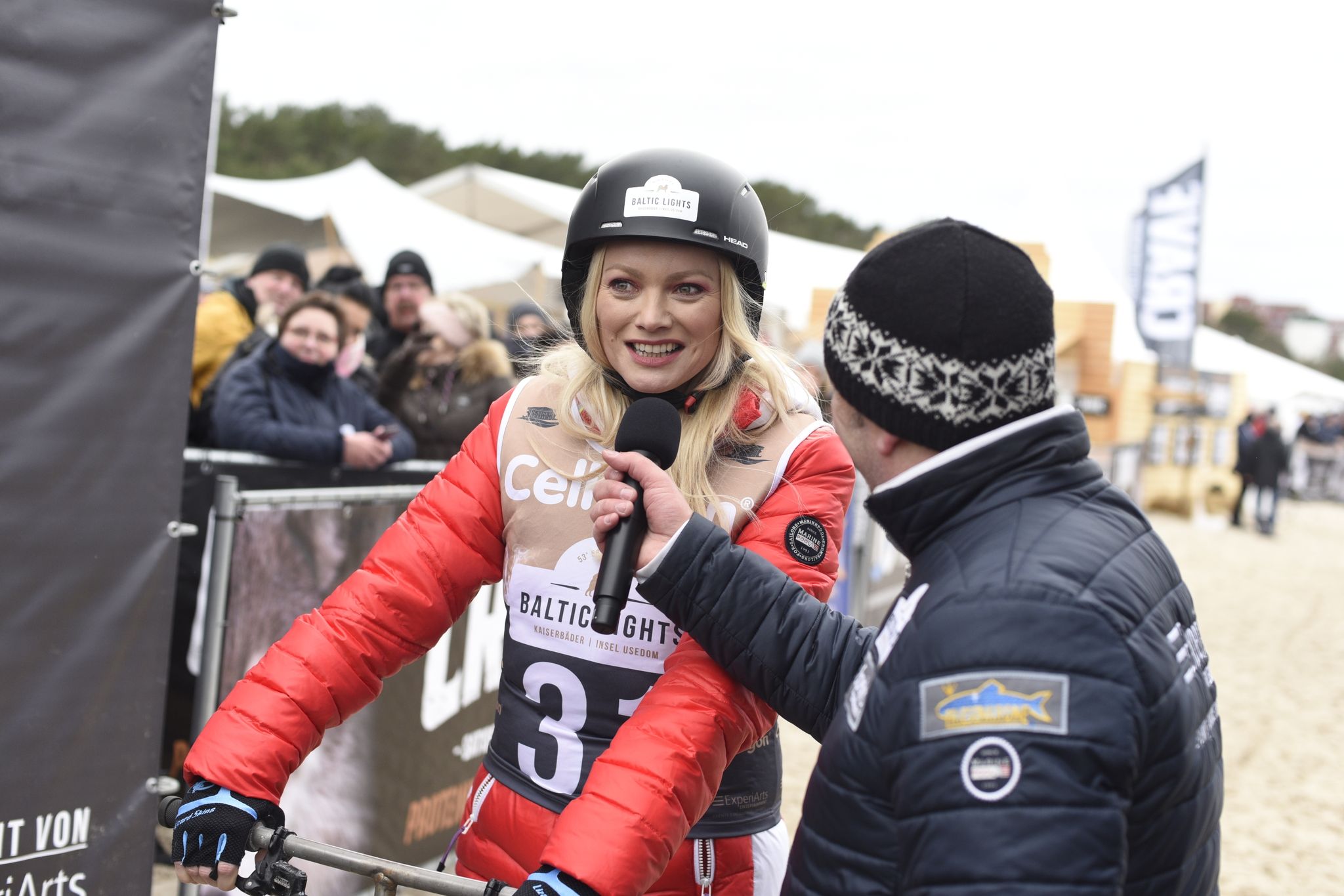 Franziska Knuppe gewinnt Schlittenhunderennen