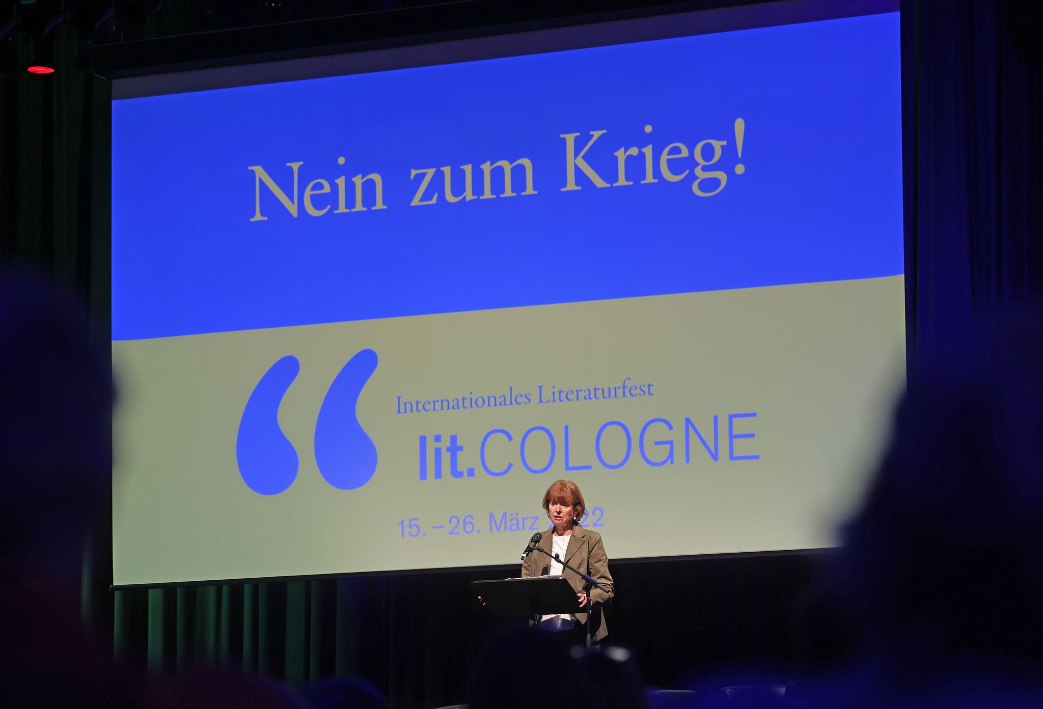 Lit.Cologne eröffnet – Solidarität mit der Ukraine