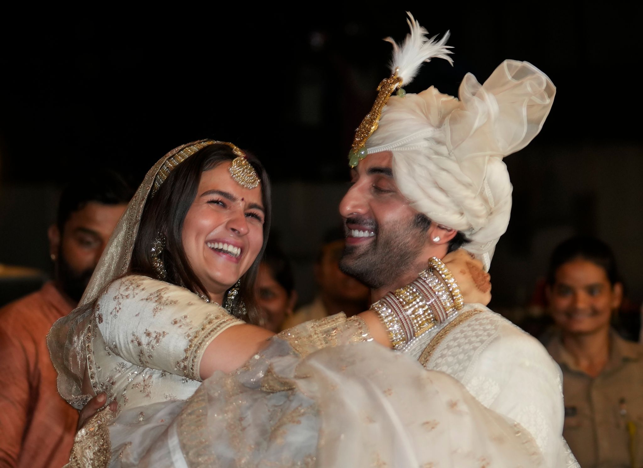 Bollywood-Megastars heiraten in Mumbai