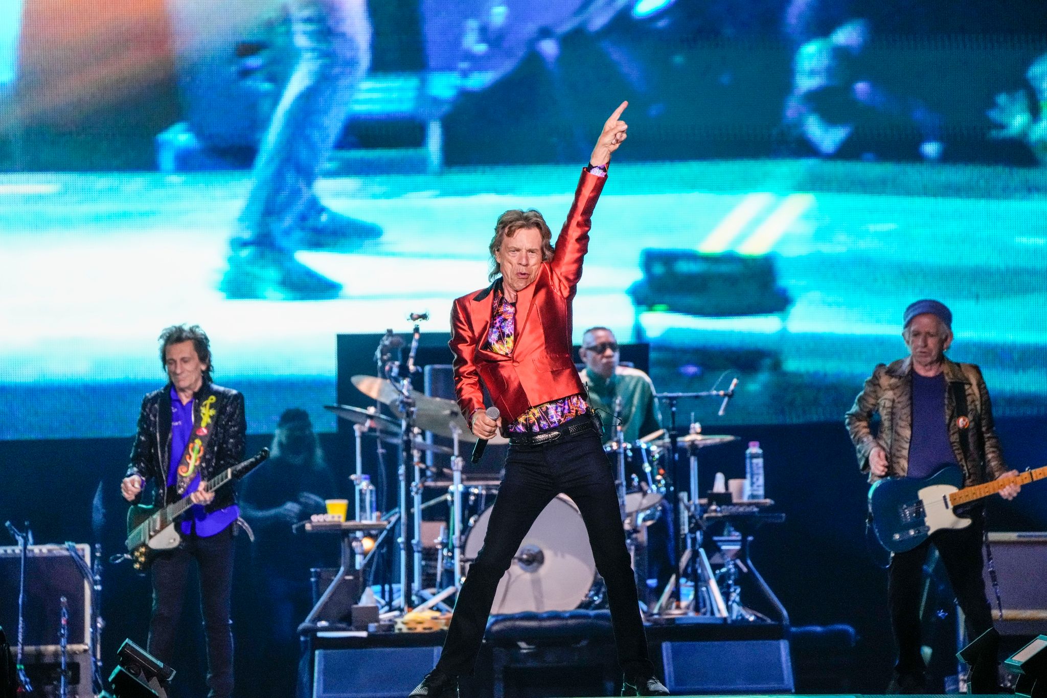 Rolling Stones starten Tour mit Rockfeuerwerk und Tränen
