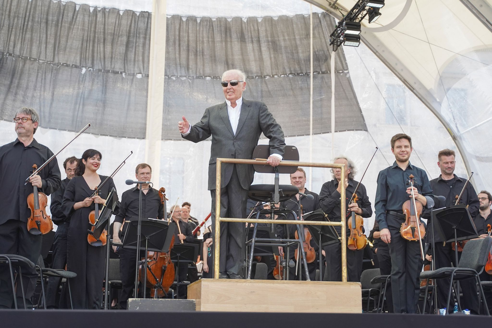 «Oper für alle»: Barenboim und Mehta locken 22.000 Menschen