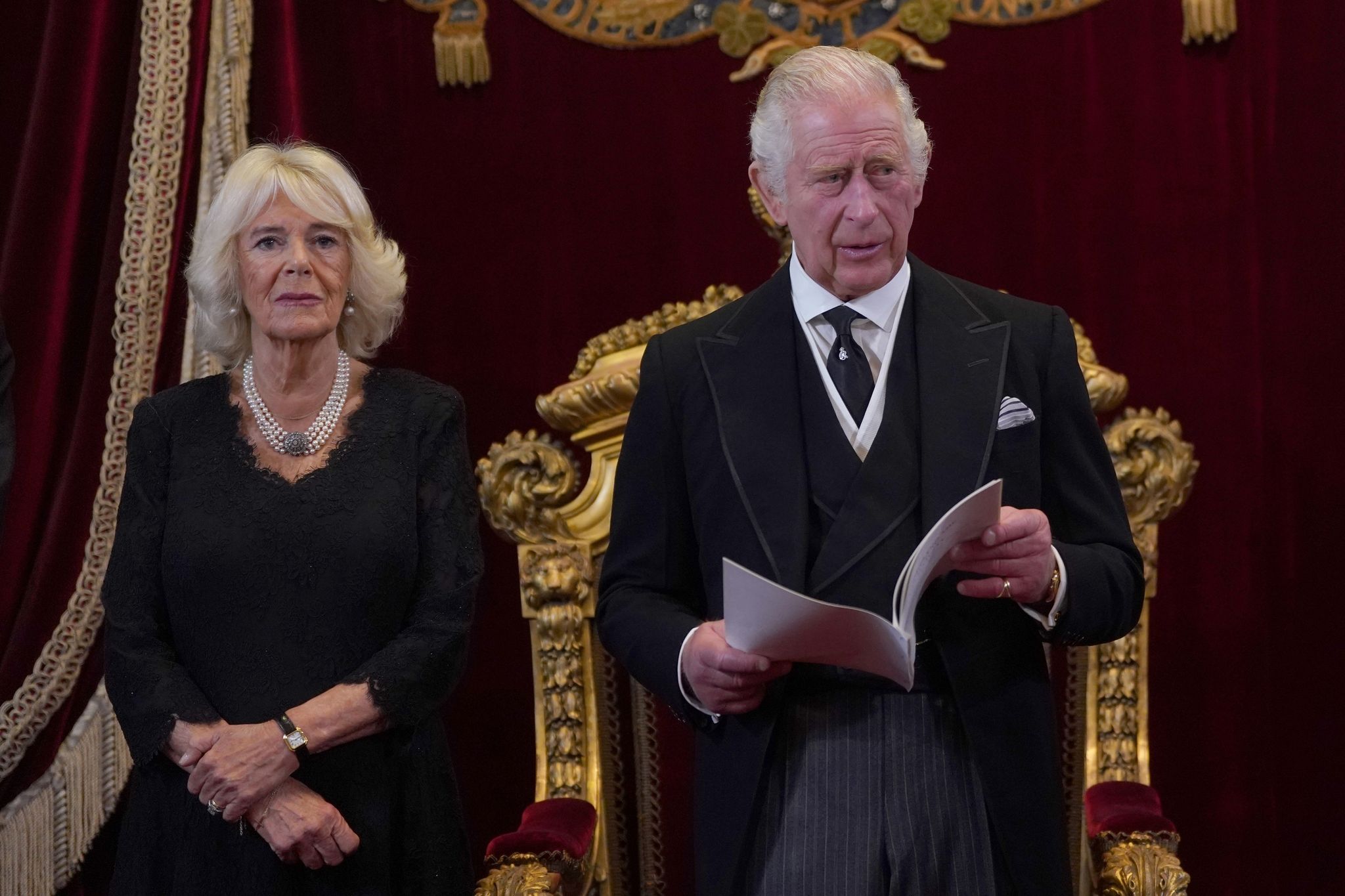 Charles III. offiziell König Großbritanniens