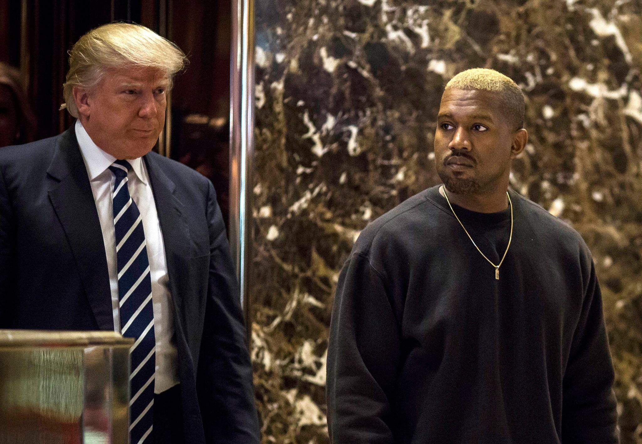 Trump und Kanye West im Clinch wegen eines Dinners