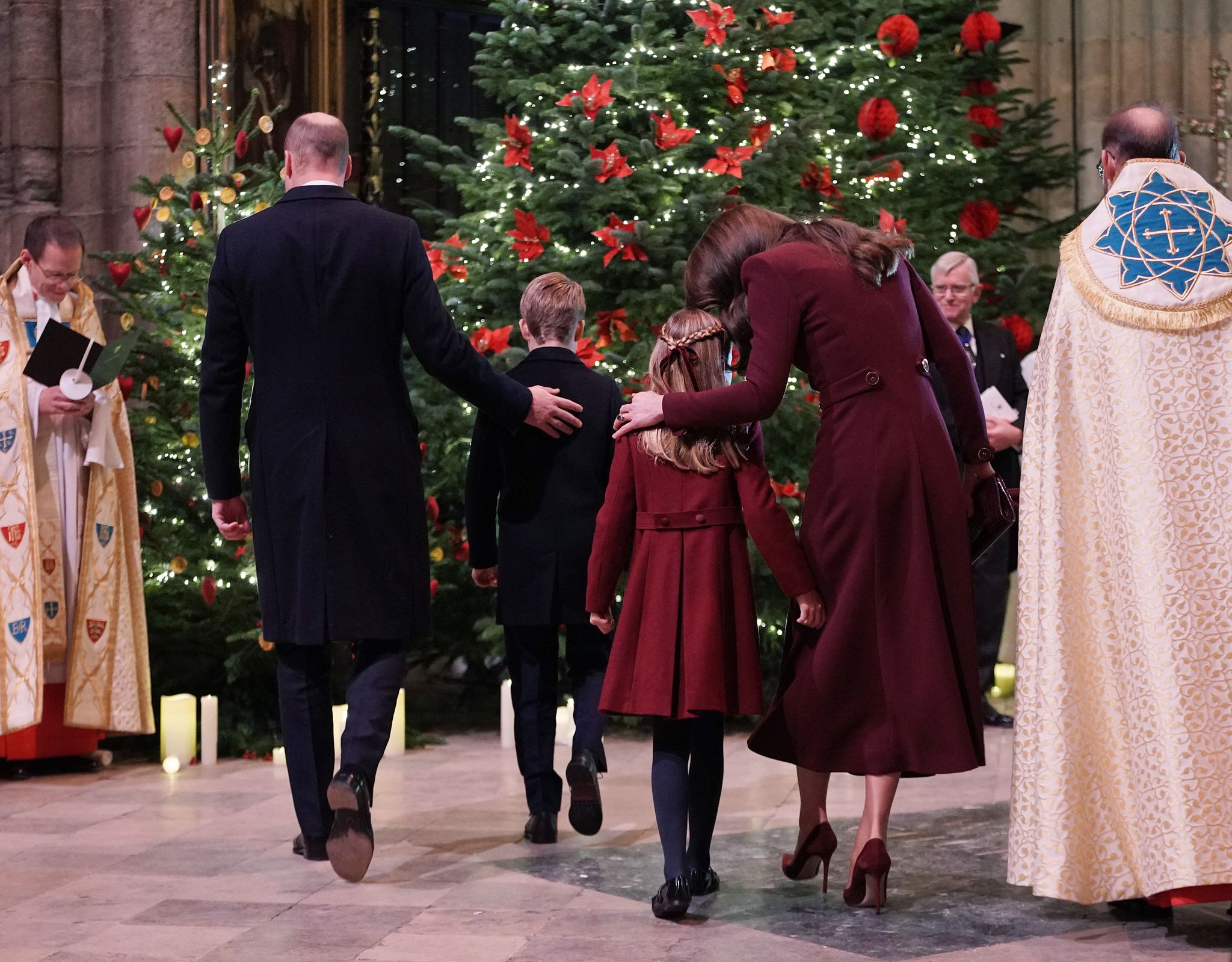 Britische Royals beim Weihnachtsgottesdienst in Sandringham
