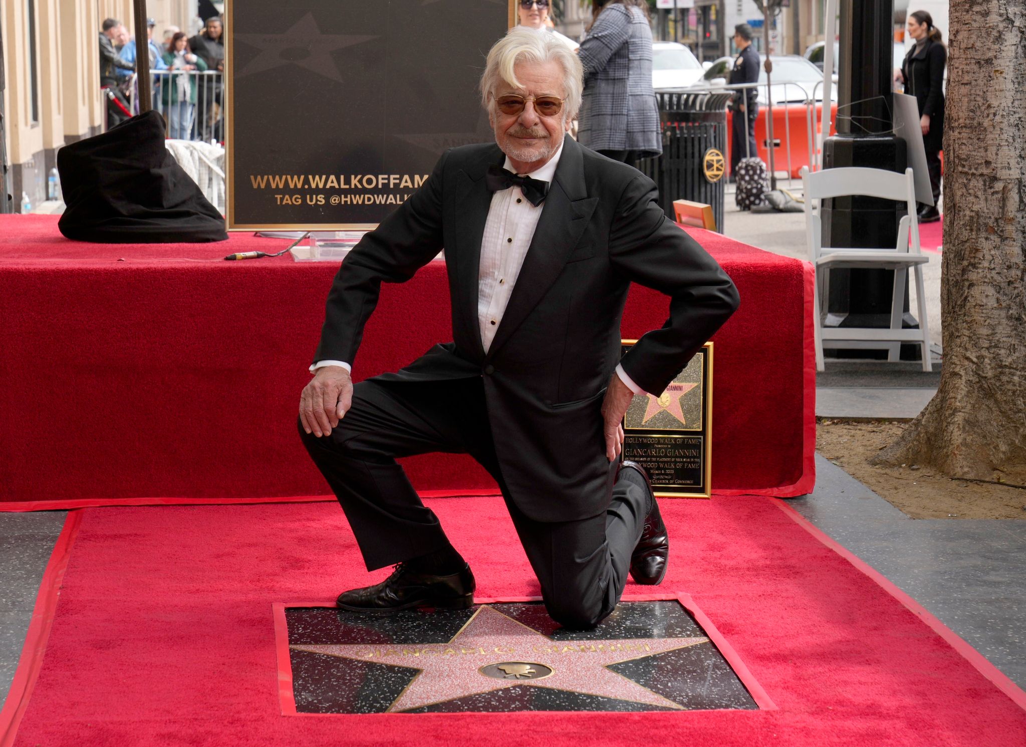 Giancarlo Giannini enthüllt seinen Hollywood-Stern