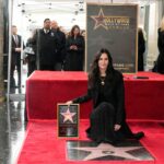 «Friends»-Star Courteney Cox putzt ihren Hollywood-Stern