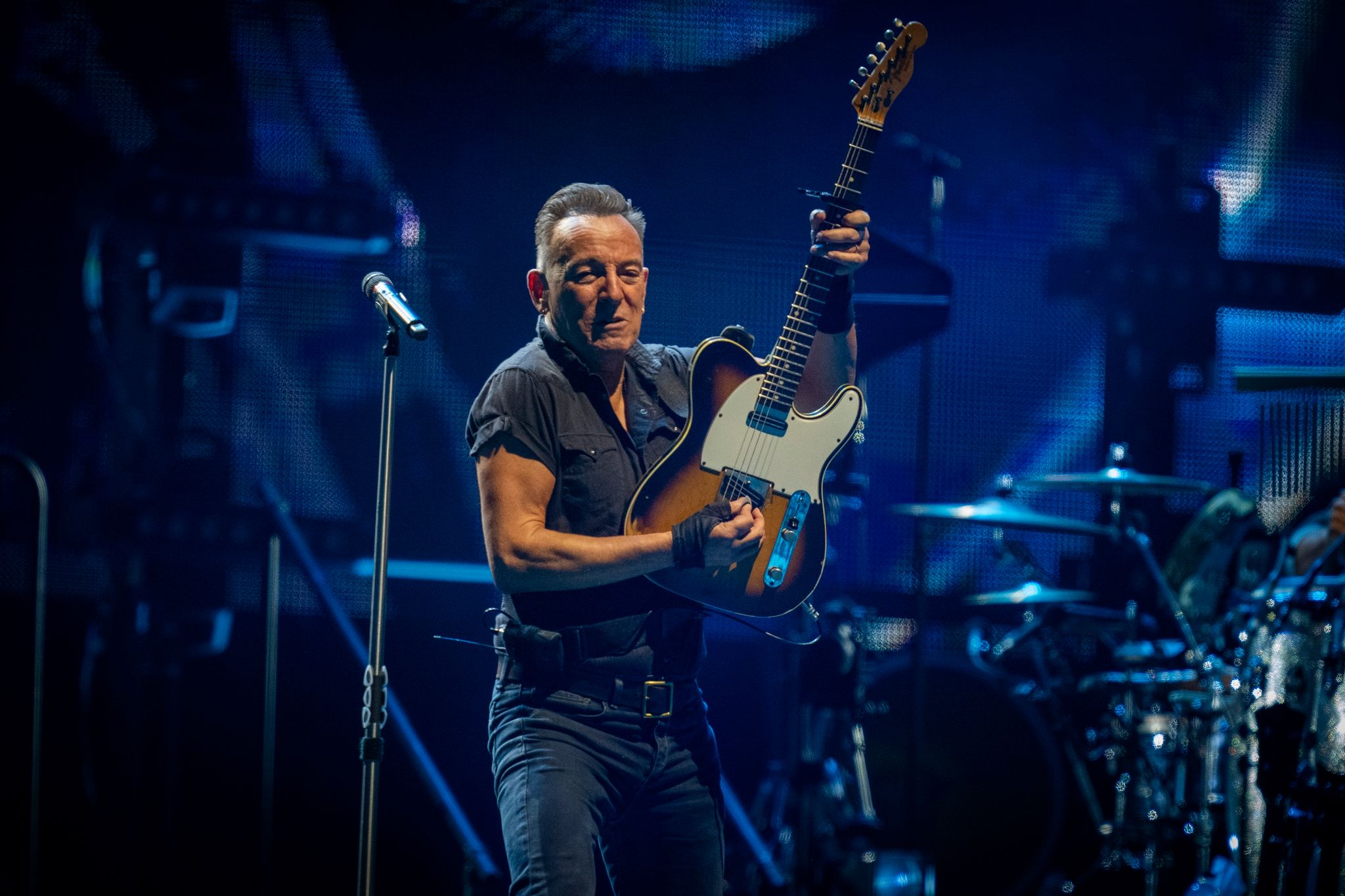 Michelle Obama singt mit Bruce Springsteen in Barcelona