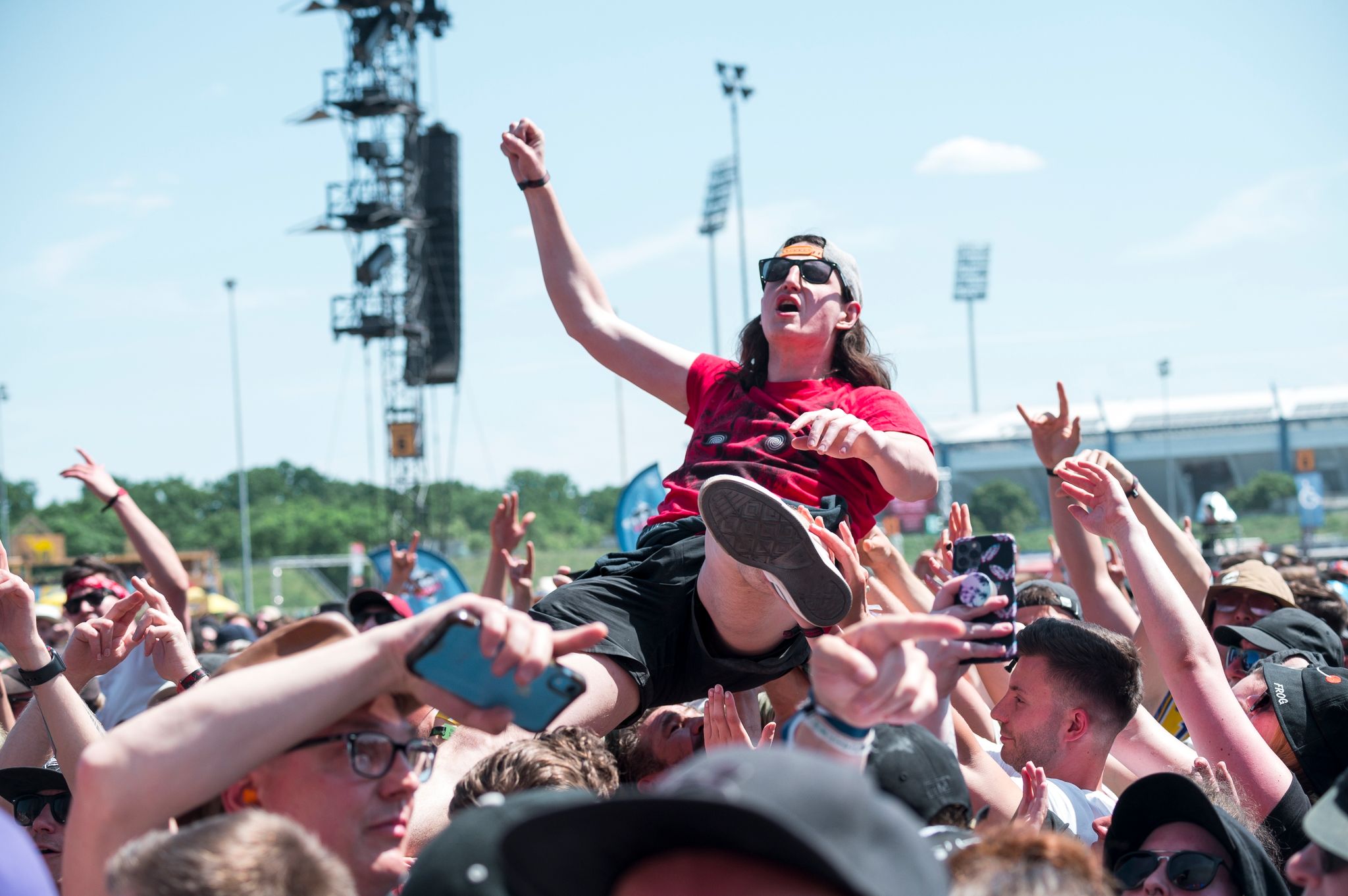 Sonne pur bei Rock am Ring und Rock im Park