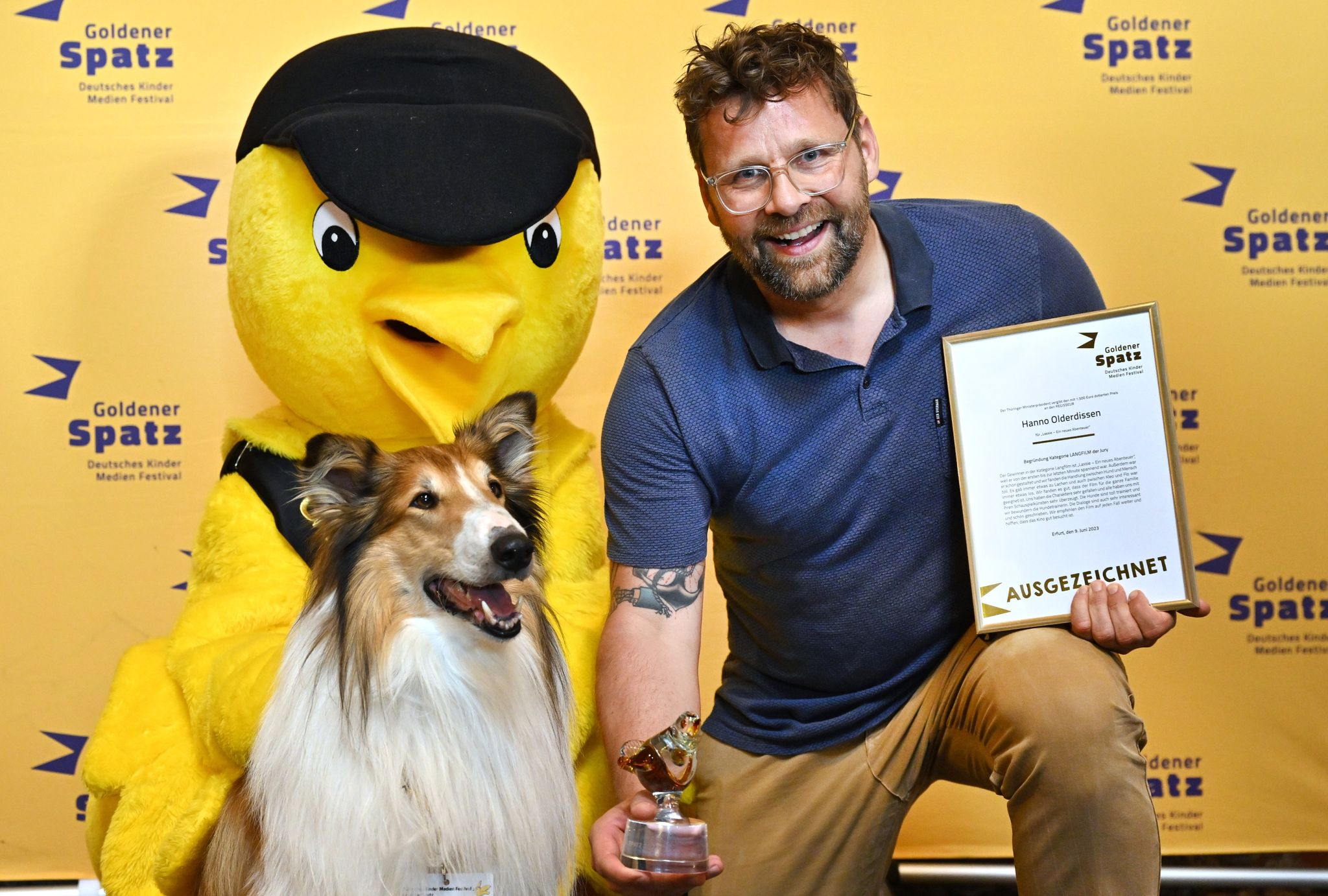 «Goldener Spatz» für Lassie