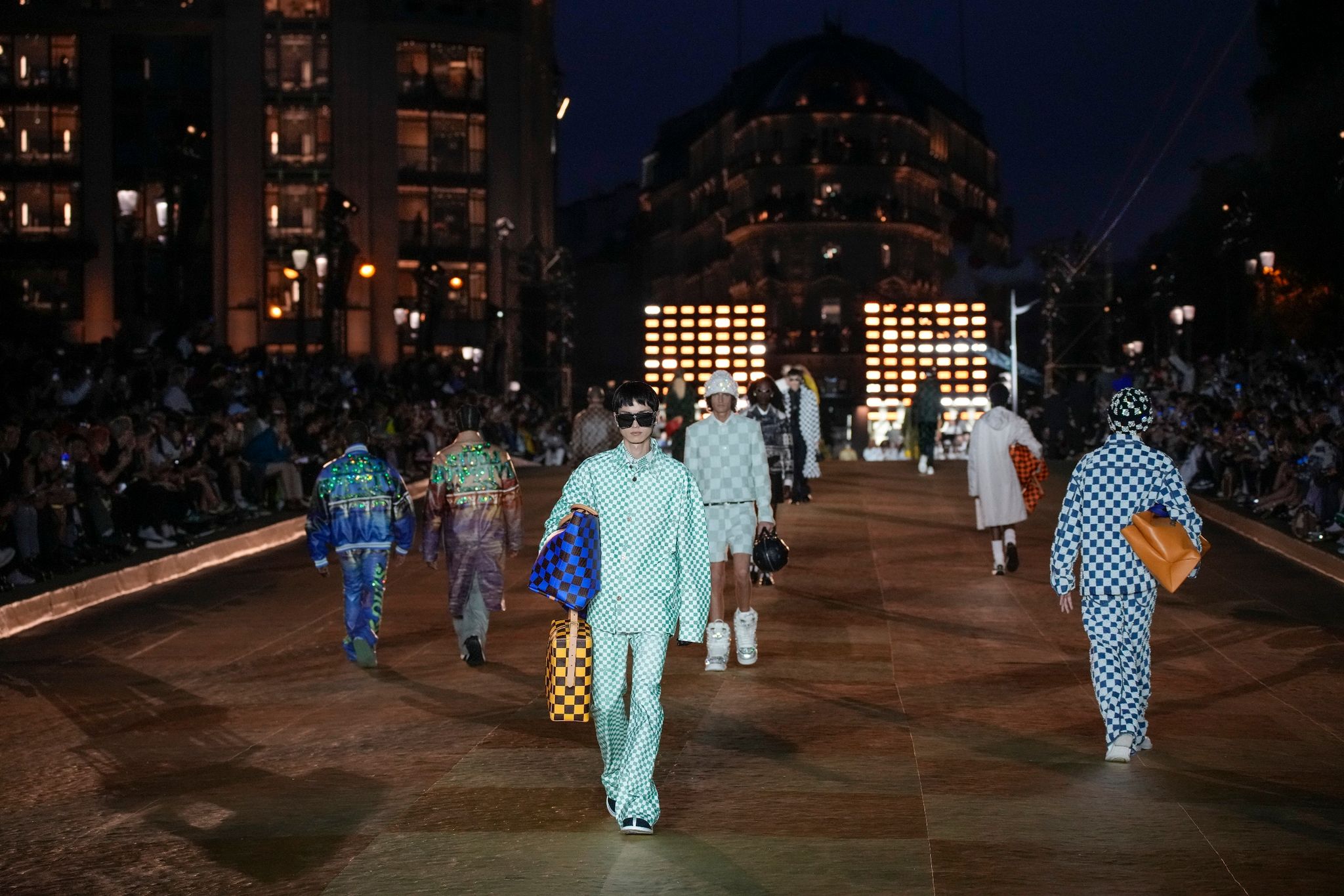 Debüt von Pharrell Williams für Louis Vuitton