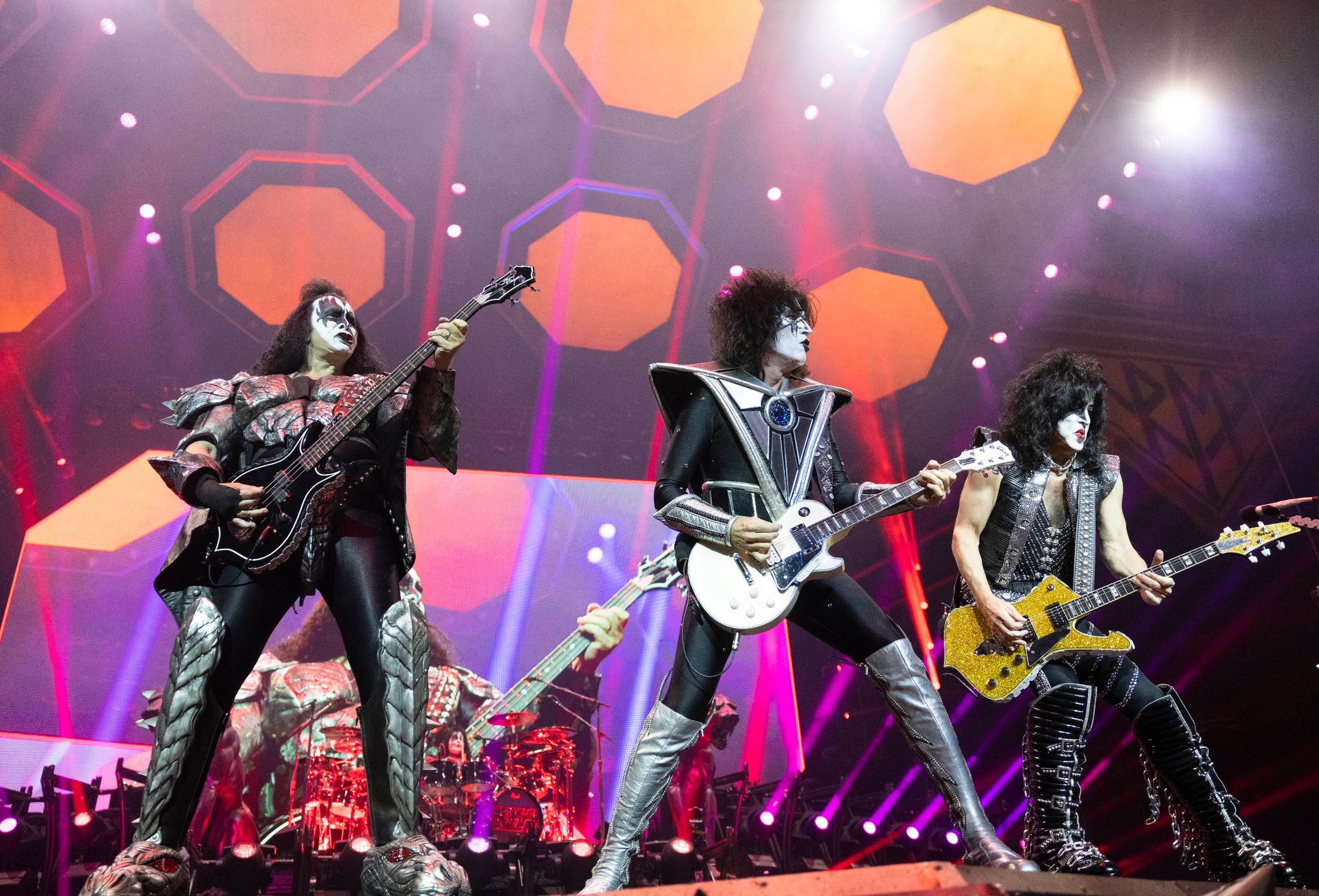 Kiss feiern letztes Deutschland-Konzert