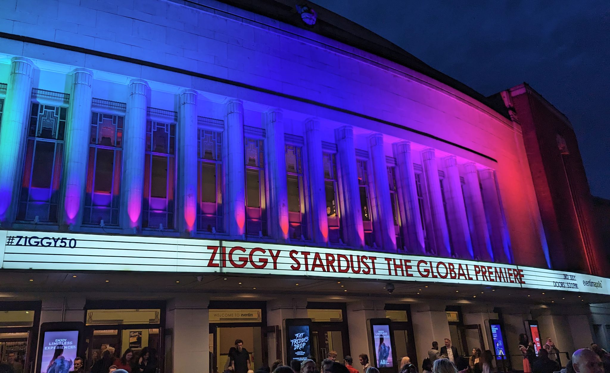 Restaurierter Bowie-Konzertfilm feiert Premiere in London