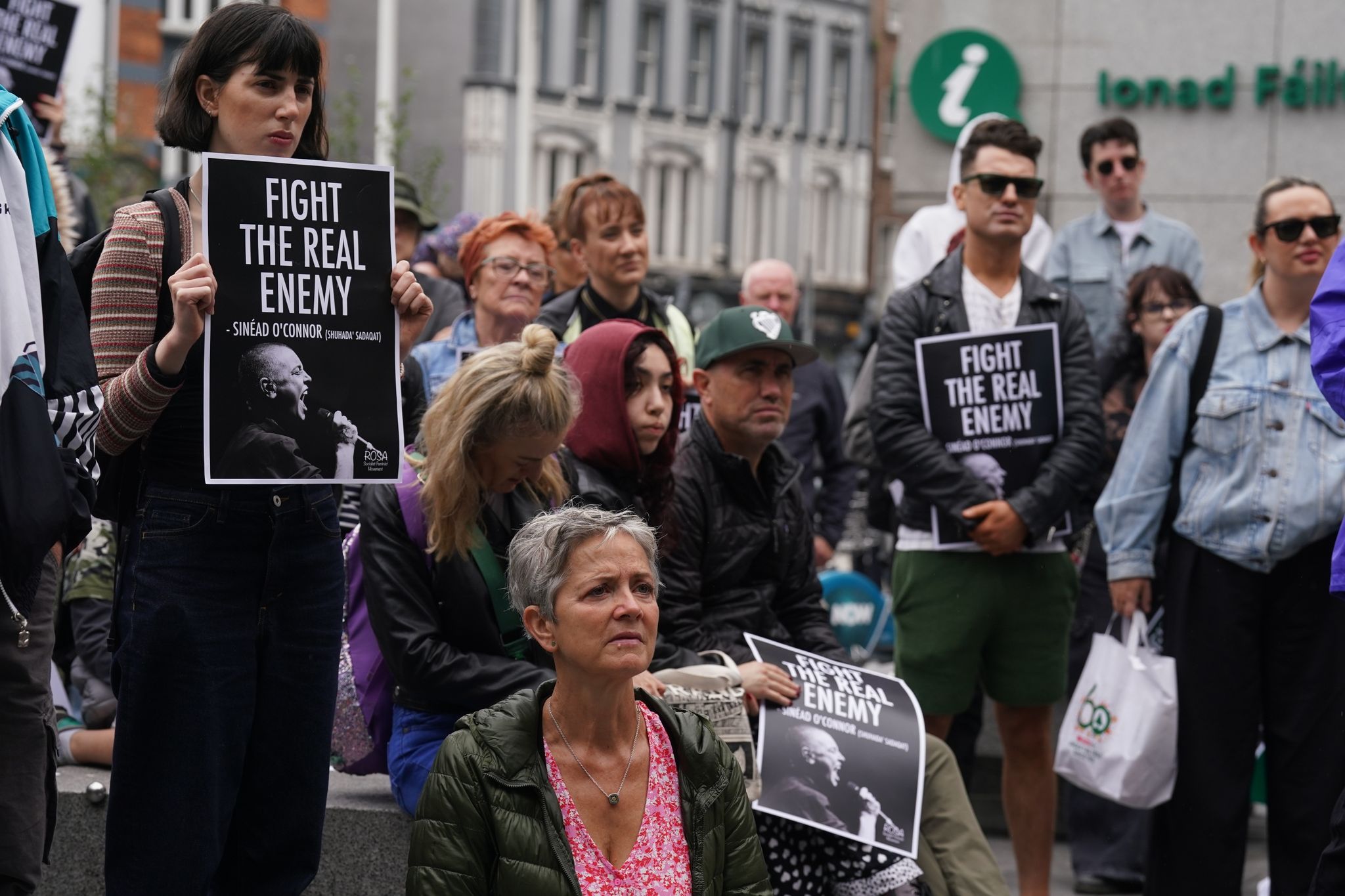 Gedenken an Sinéad O’Connor in Dublin