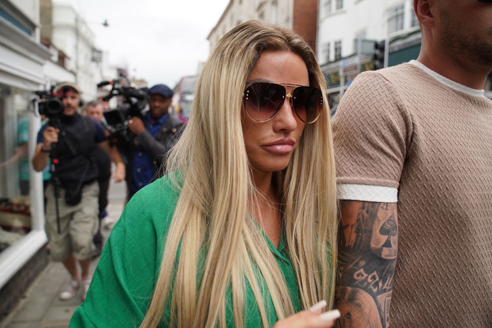 Katie Price hat Gerichtstermine satt