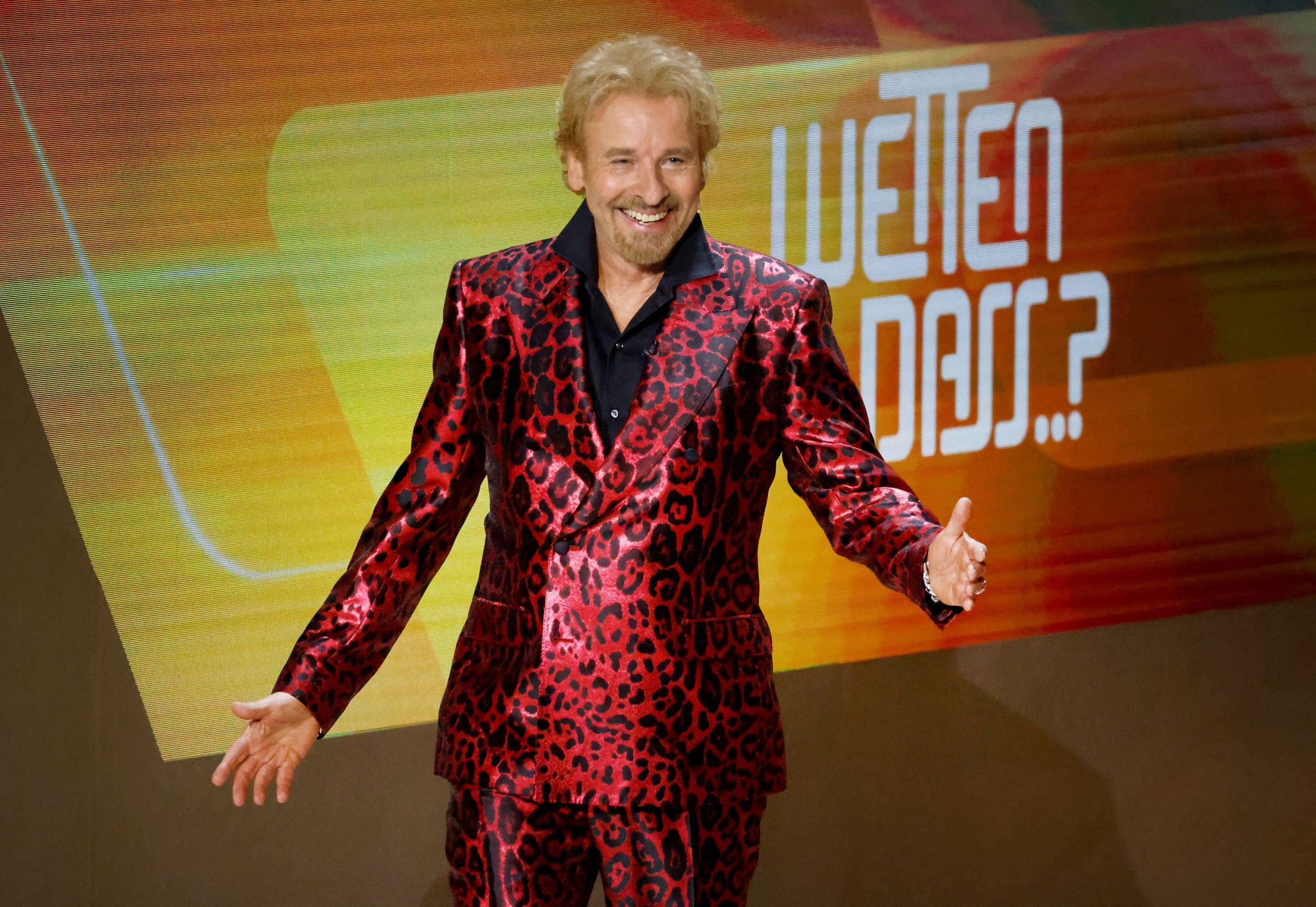 Thomas Gottschalk solo beim letzten «Wetten, dass..?»