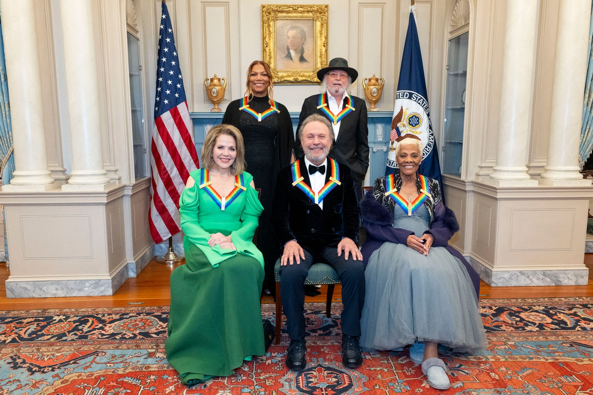 Joe Biden würdigt Billy Crystal und Queen Latifah