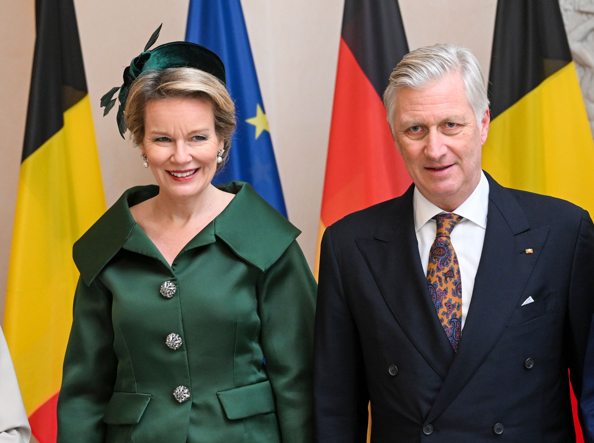 Belgisches Königspaar zu Besuch in Berlin