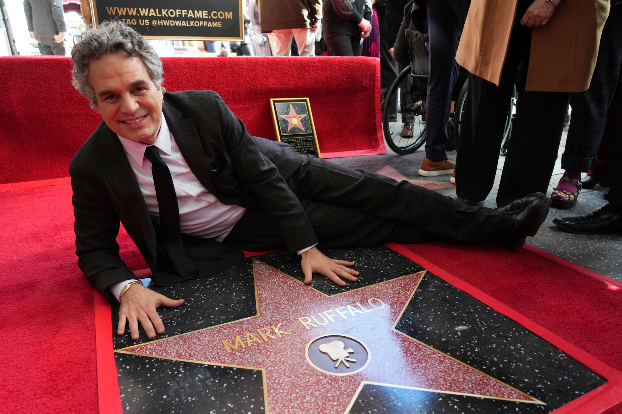 Mark Ruffalo mit Stern auf Walk of Fame geehrt