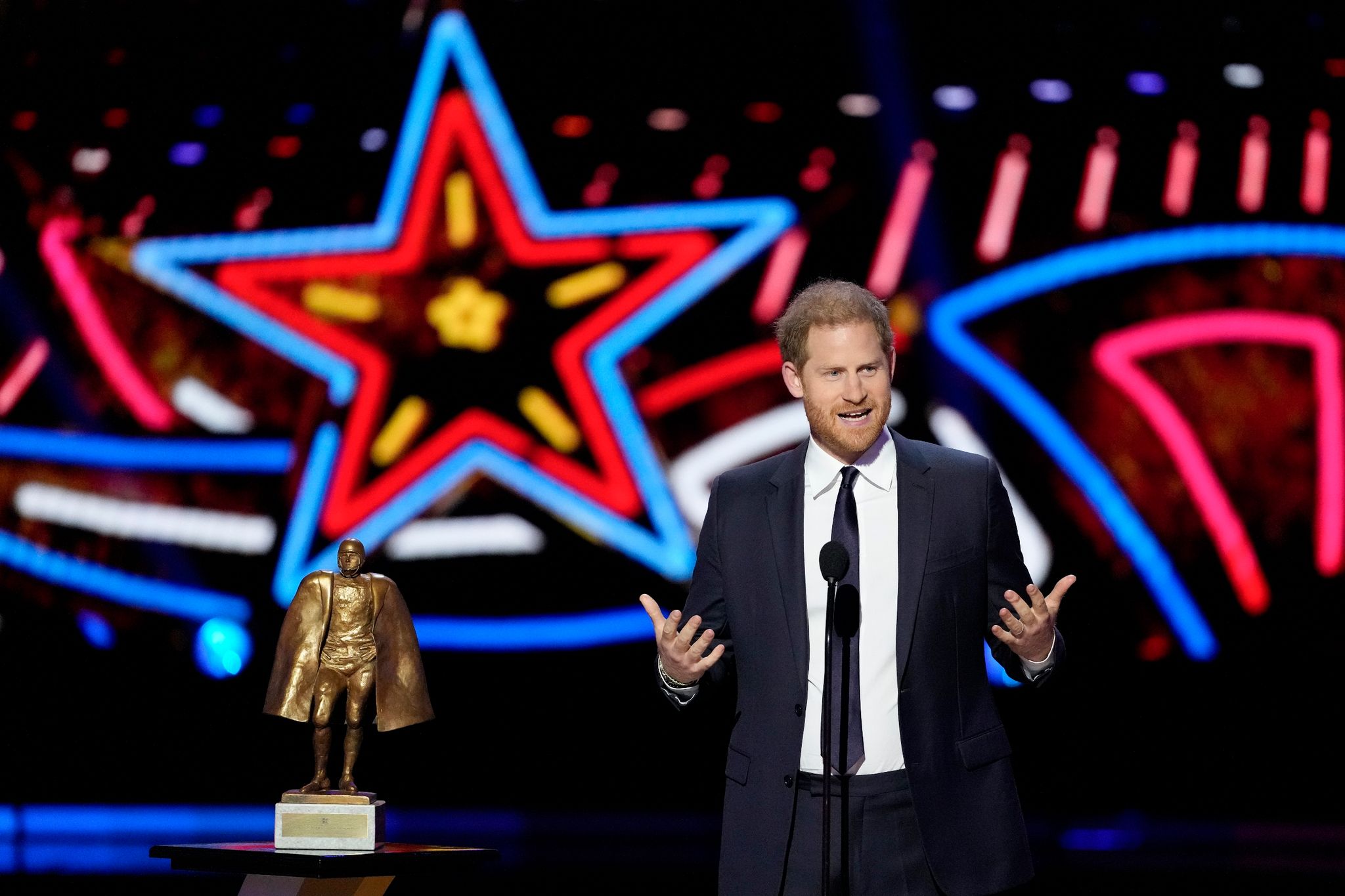 Prinz Harry besucht Preisverleihung in Las Vegas
