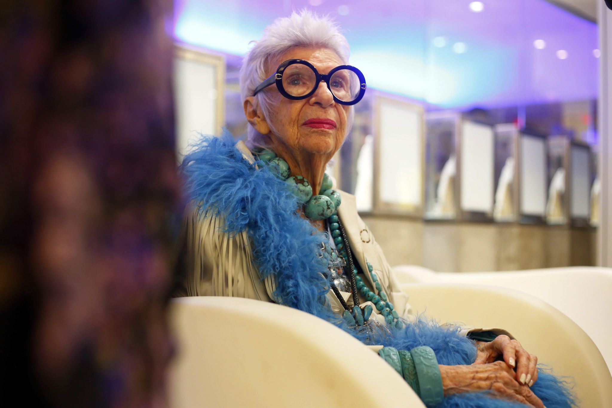 «Greises Modesternchen»: Fashion-Ikone Iris Apfel gestorben