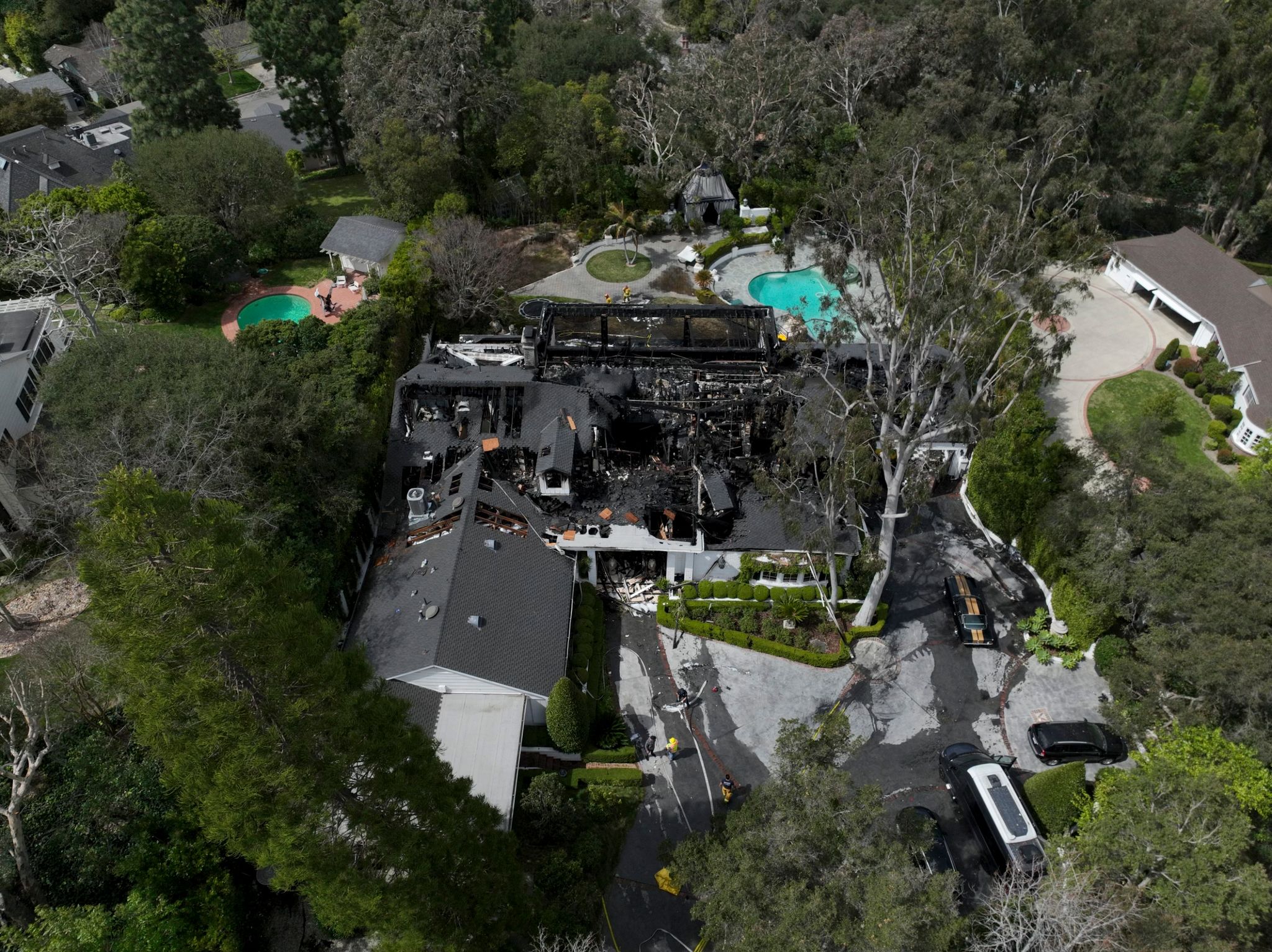 Villa von Cara Delevingne abgebrannt