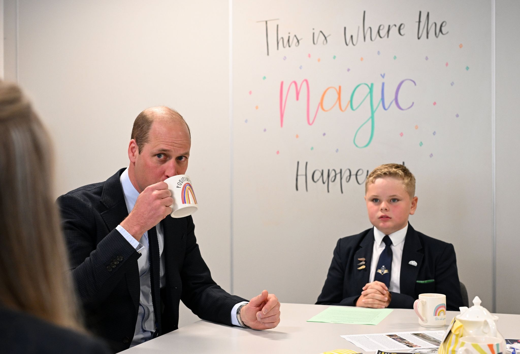 Nach Einladung per Brief: Prinz William besucht Schulprojekt